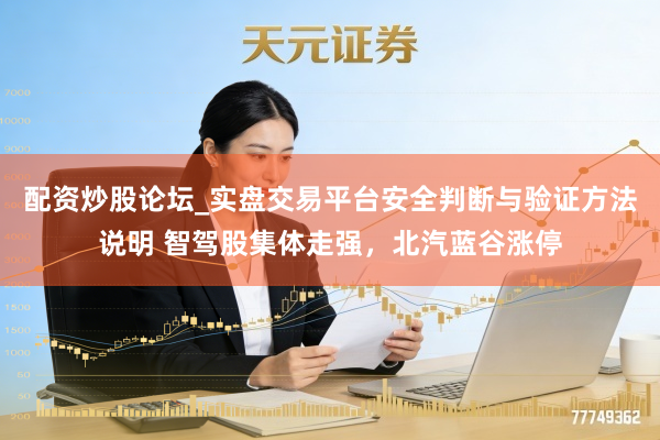 配资炒股论坛_实盘交易平台安全判断与验证方法说明 智驾股集体走强，北汽蓝谷涨停